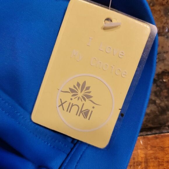 Xinki Cross Halter Bikini Top - Picture 12 of 14